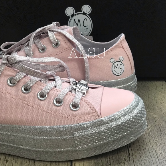 Conv&Maley Ctas Lift Low Top Pink Dogwood W AUTHEN - Picture 6 of 8